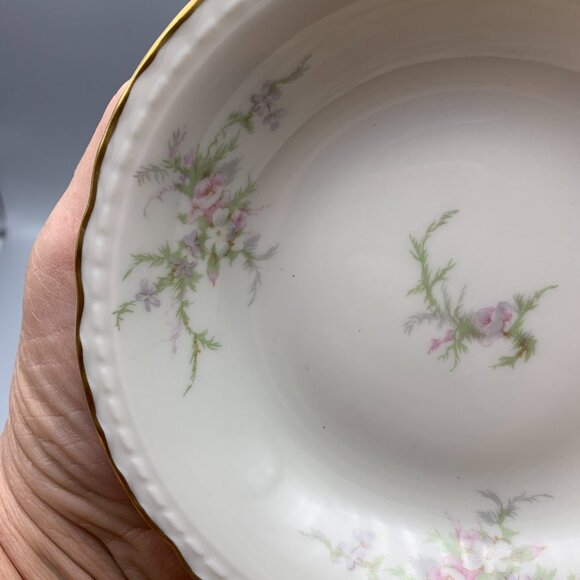 Vintage 1950's Royal Jackson set of 4 Dessert Fruit Bowls "Sandra" Pattern - Picture 4 of 7